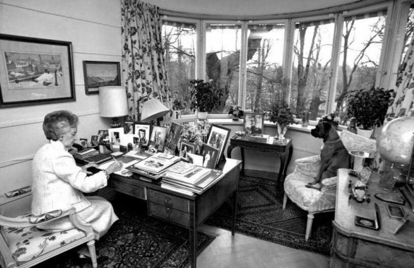 Och så här såg det ut på Lilians tid! Lilian Solbacken