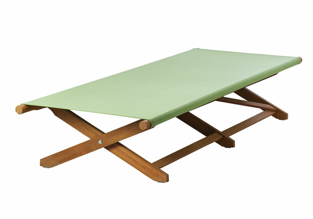 hopfällbar solsäng från ikea