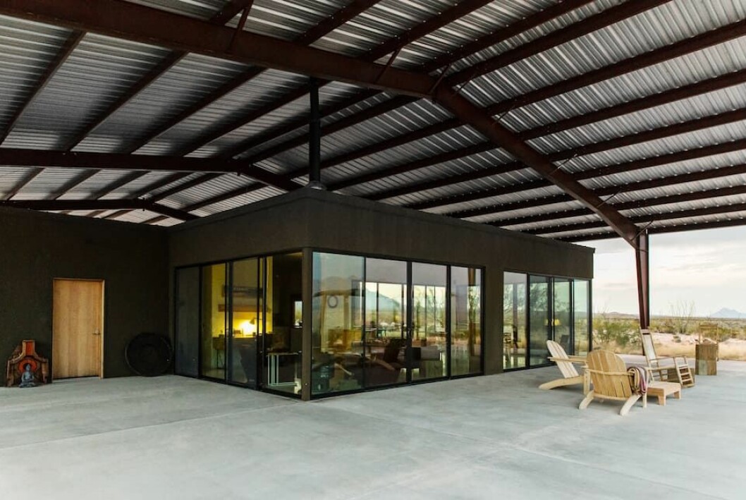 Soligt hus i Marfa, Texas Soligt hus i Marfa, Texas