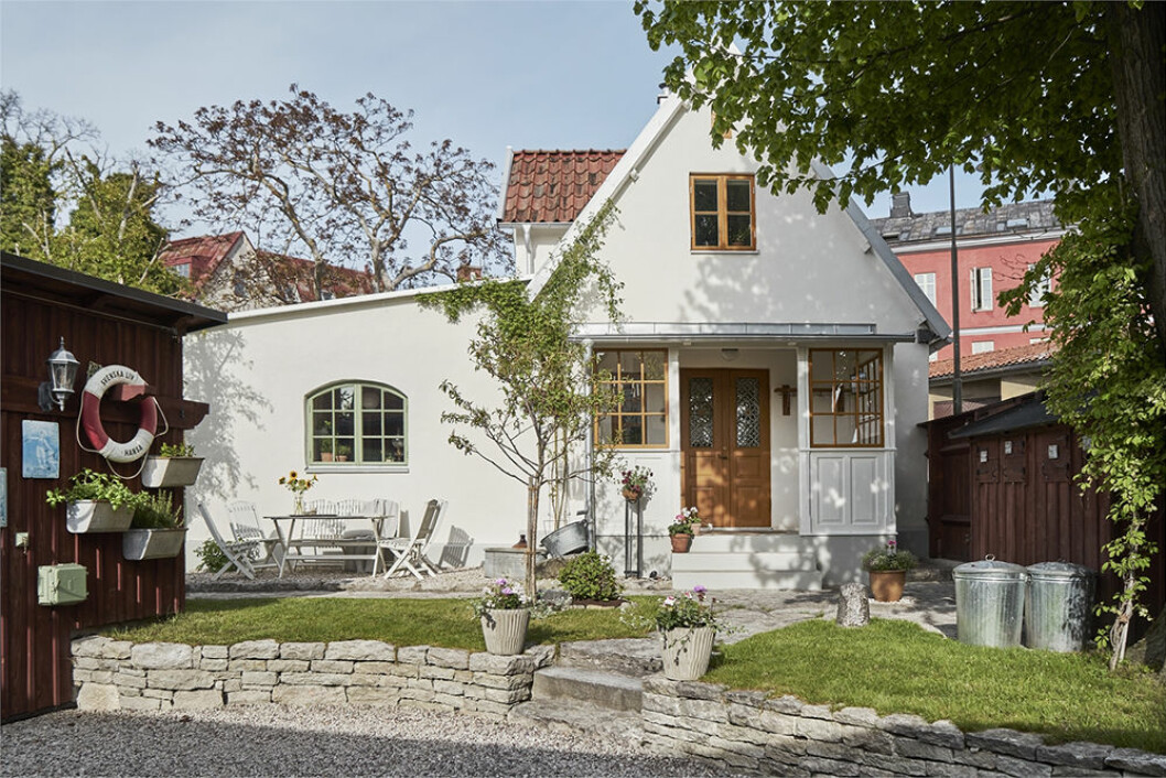 Vacker sommarhus i Visby på Gotland