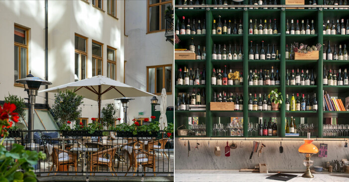 Sparrow Hotel uteservering