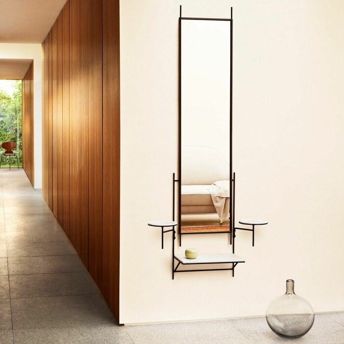 Stor spegel Paul McCobb Fritz hansen