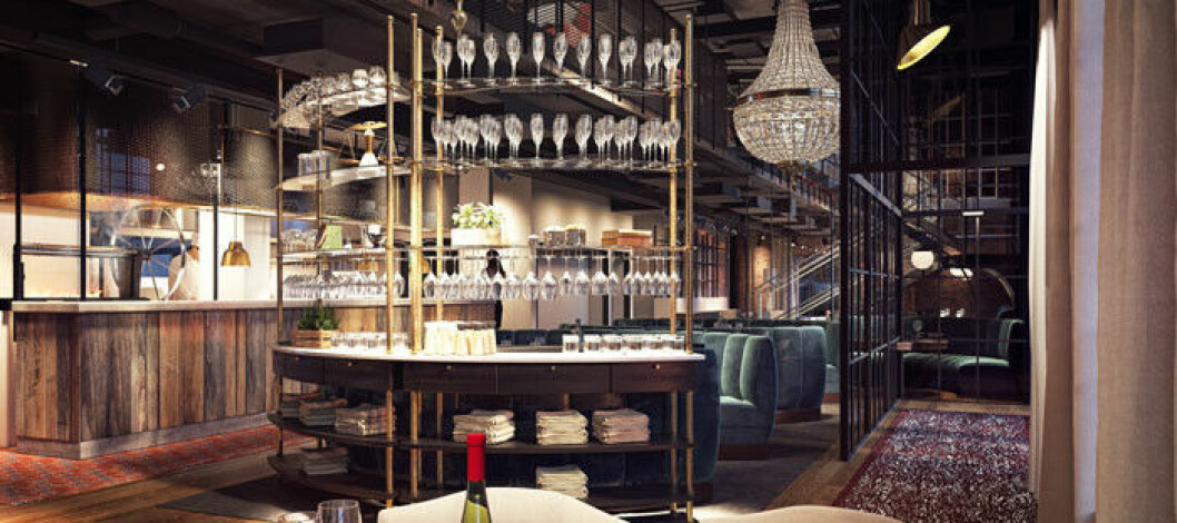 Restaurangen. Restaurangen.