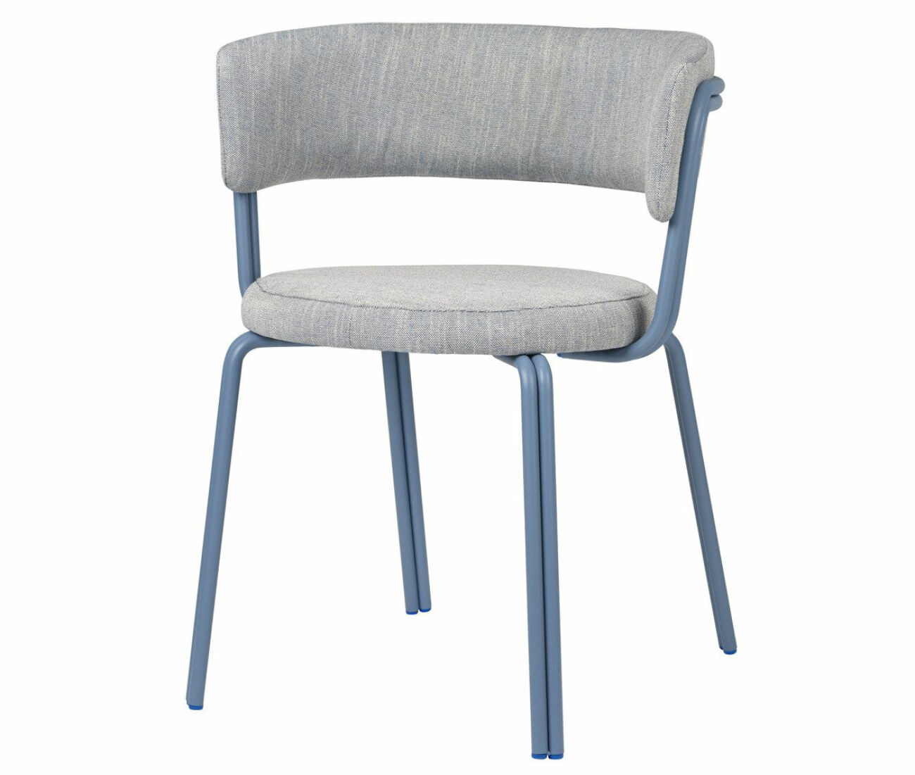 blå stol