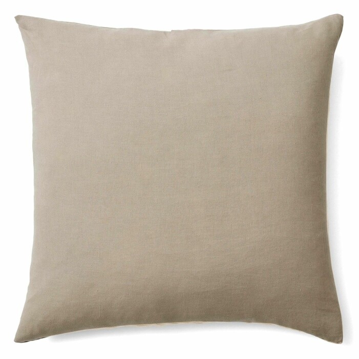 stor beige kudde