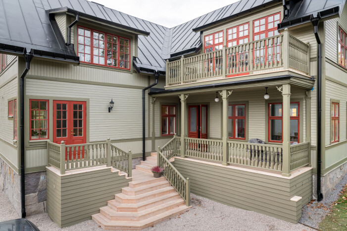 Strindbergshuset på Götavägen 4B Djursholm