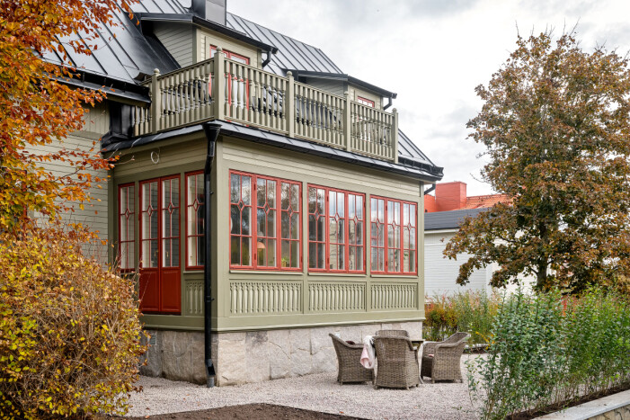 Strindbergshuset på Götavägen 4B Djursholm