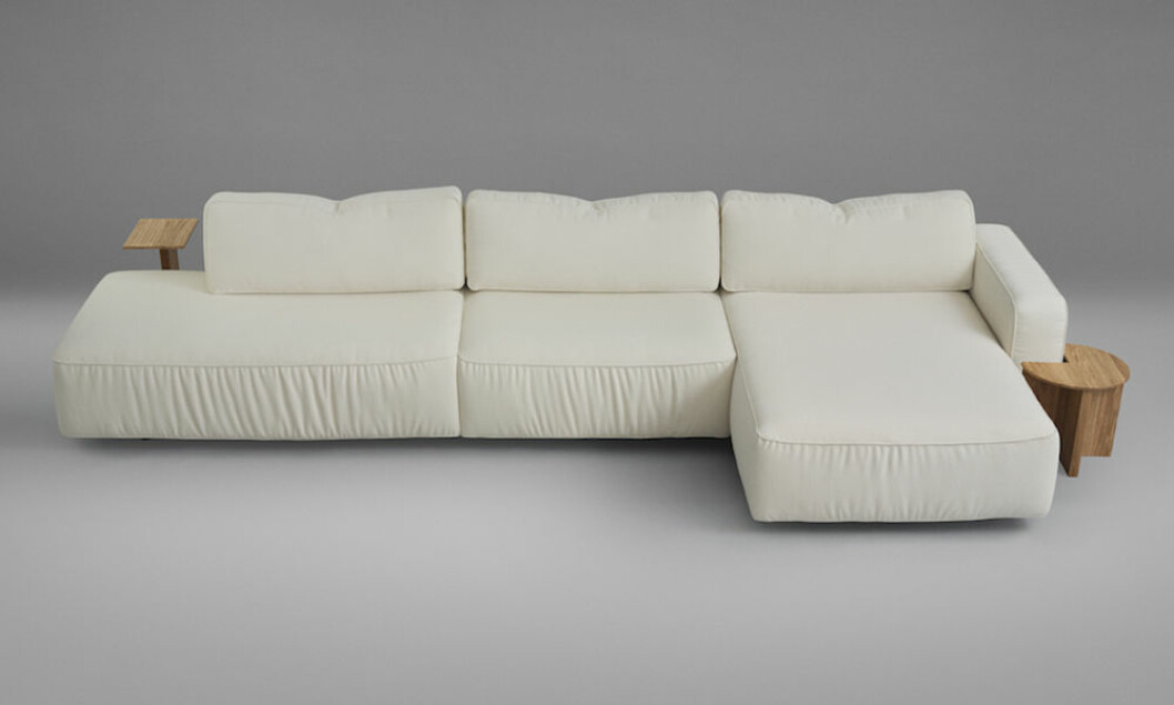 Supersoft soffa från Fogia