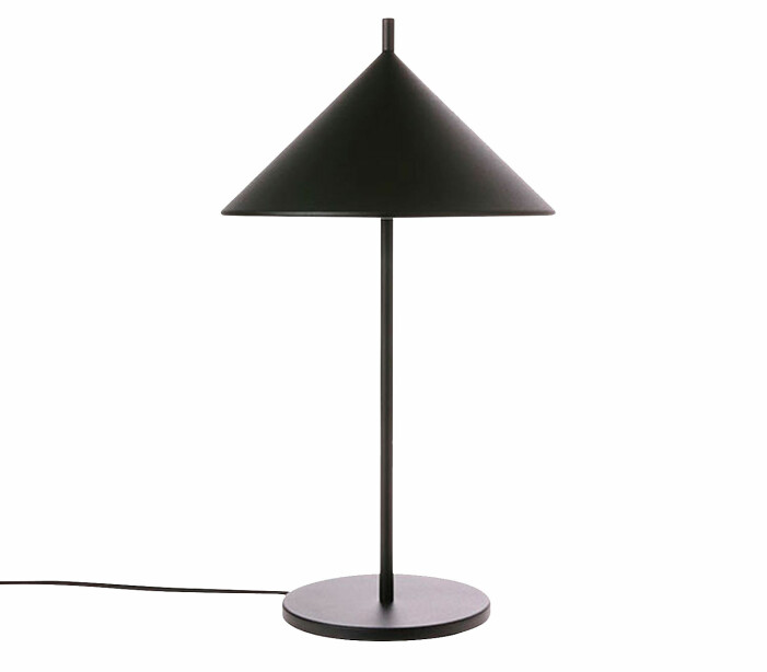 svart bordslampa