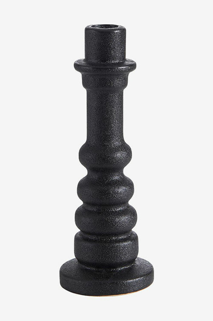 svart ljusstake från ellos home