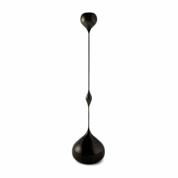 svart ljusstake hög klong
