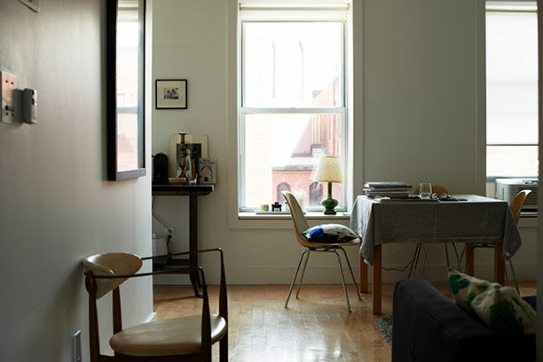 <em>Lägenheten i Brooklyn är numera »hemma« för Pia Ulin. </em> svensk i brooklyn