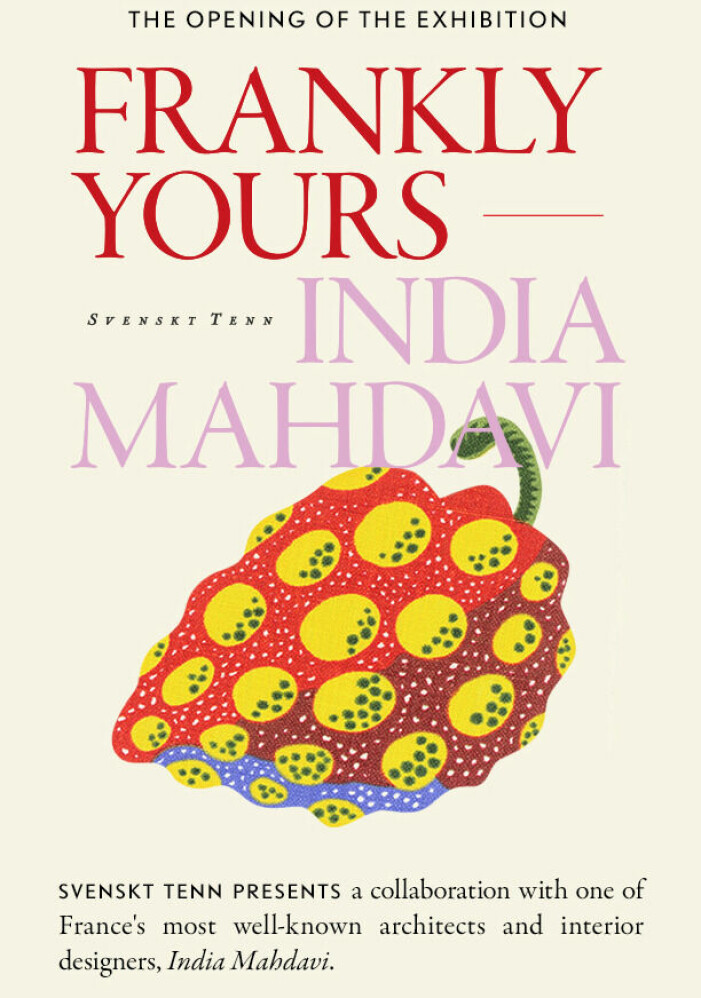 Utställning med färgstarka India Mahdavi på Svenskt Tenn. Svenskt tenn