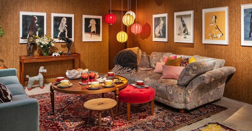 Karin Mamma Andersson macht die Interior Design Kollektion für Svenskt Tenn.
