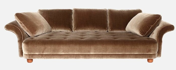 Soffan med namnet Liljevalchs görs bara på beställning. Soffa Liljevalchs