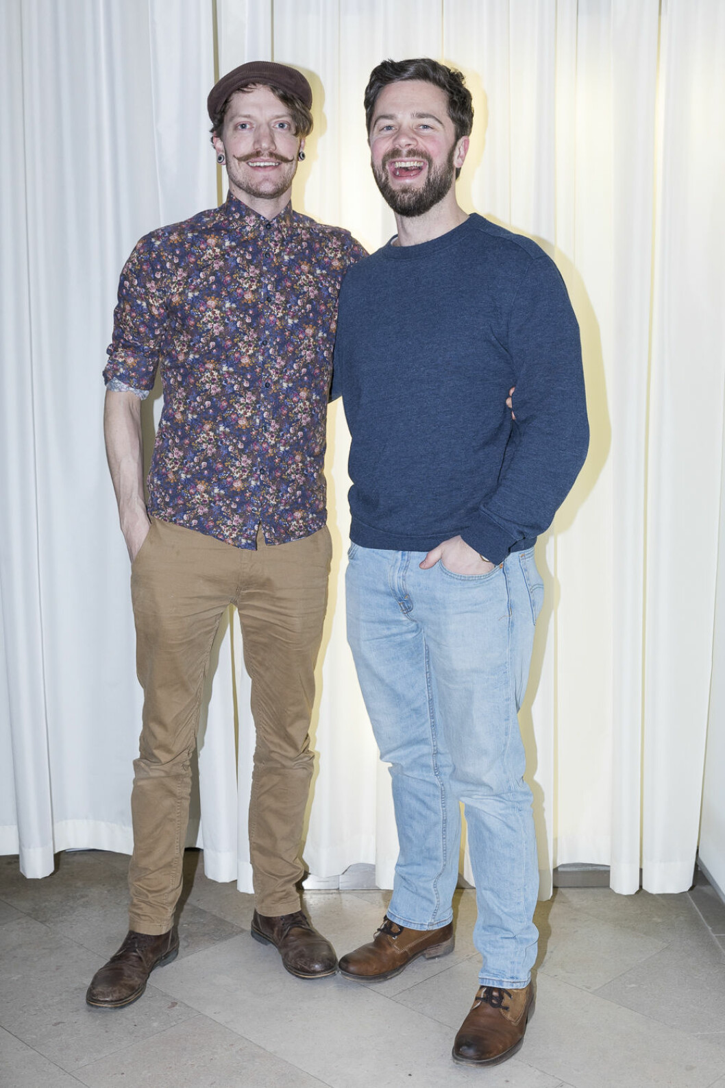 Sverre Uhnger och Mikael Pedersen. Sverre Uhnger och Mikael Pedersen.