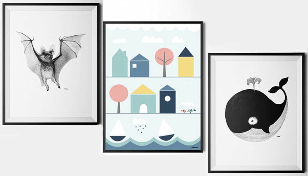 Foto: <a href="http://www.nordicdesigncollective.se/tavlor-posters/barntavlor.html?p=2" target="_blank">Nordic Design Collective</a> Foto: Nordic Design Collective