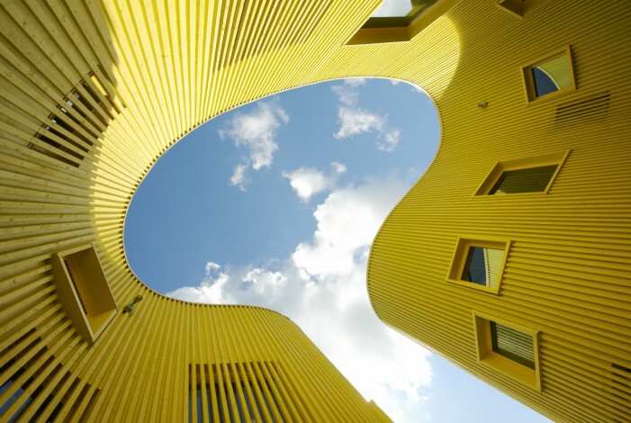 Förskolan Tellus vid Telefonplan i Stockholm byggdes 2007–2010. Foto: Åke E:son Lindman. Förskolan Tellus vid Telefonplan