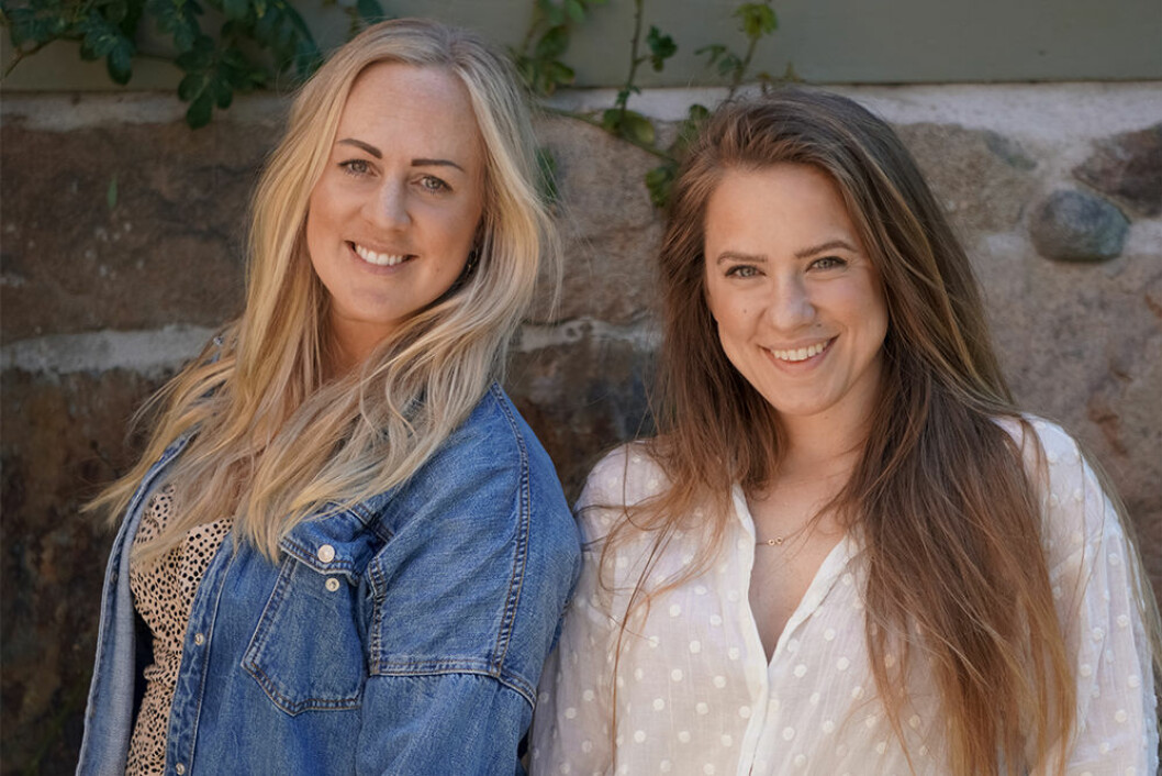 Ellen Westöö och Caroline Ranås driver tillsammans The Straw.