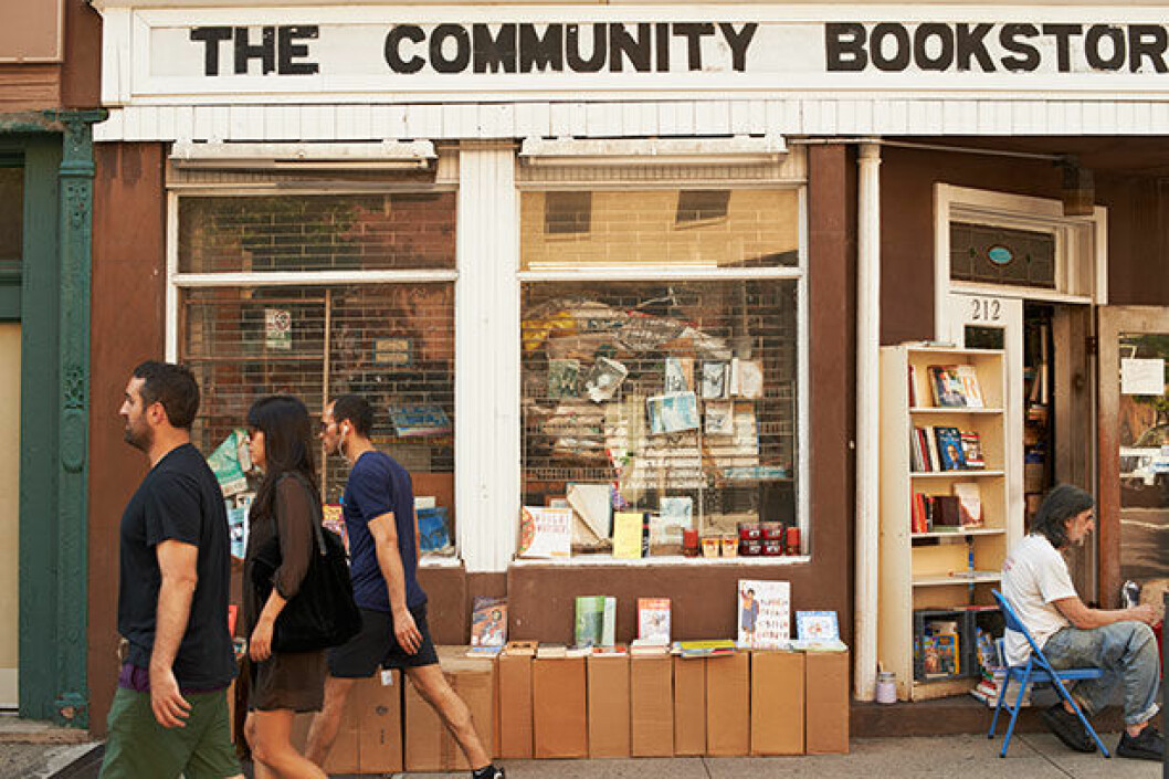 <em>The community bookstore är Brooklyns bästa bokhandlare.</em> thecommunitybookstore
