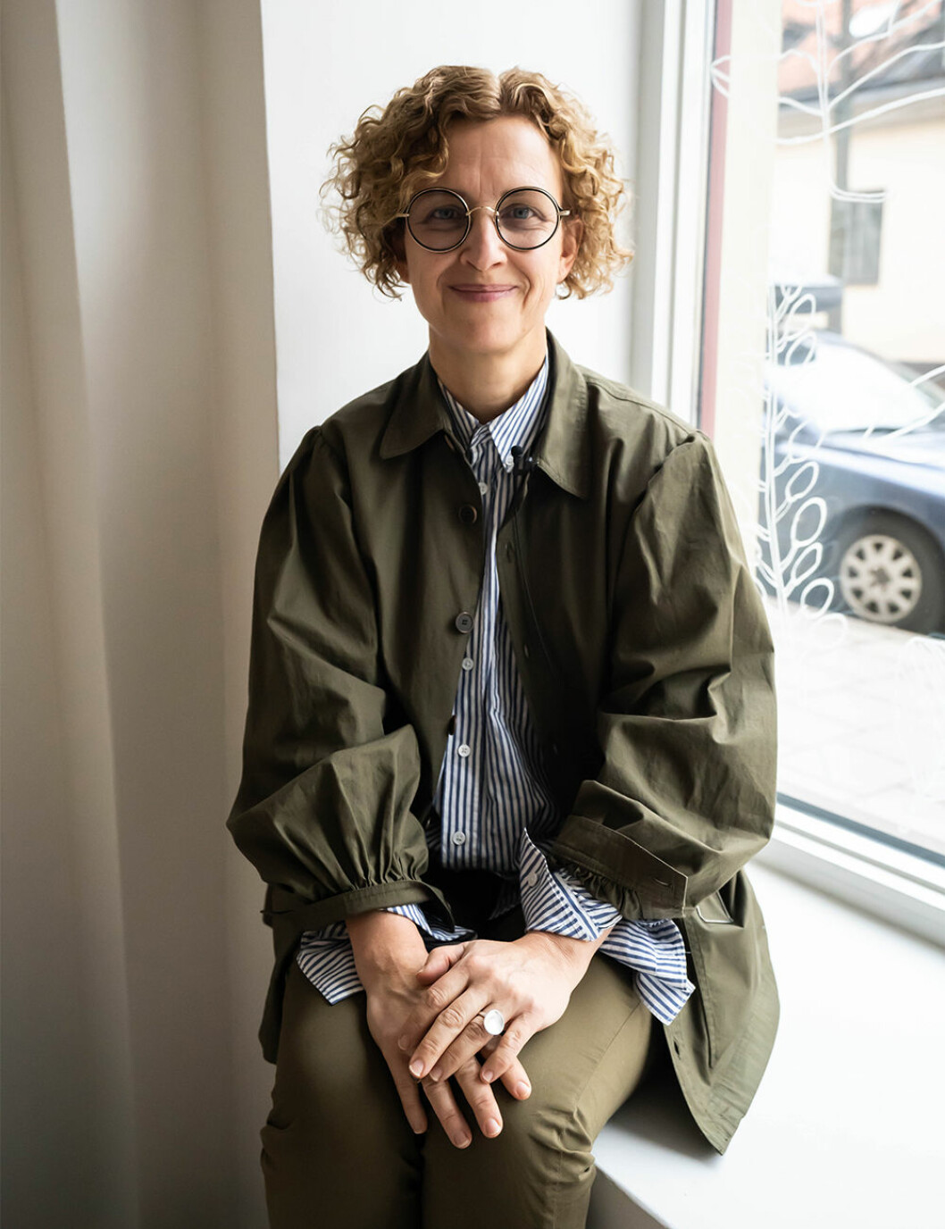 Tina Hellberg är inredare och stylist. Foto: Martin Ulvbäck Tina Hellberg, inredningsstylist tips för trädgård