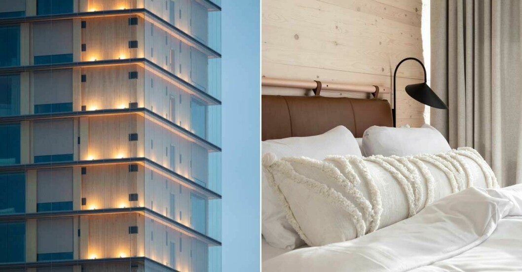 Unika hotellet skapat helt i trä blir Skellefteås nya landmärke