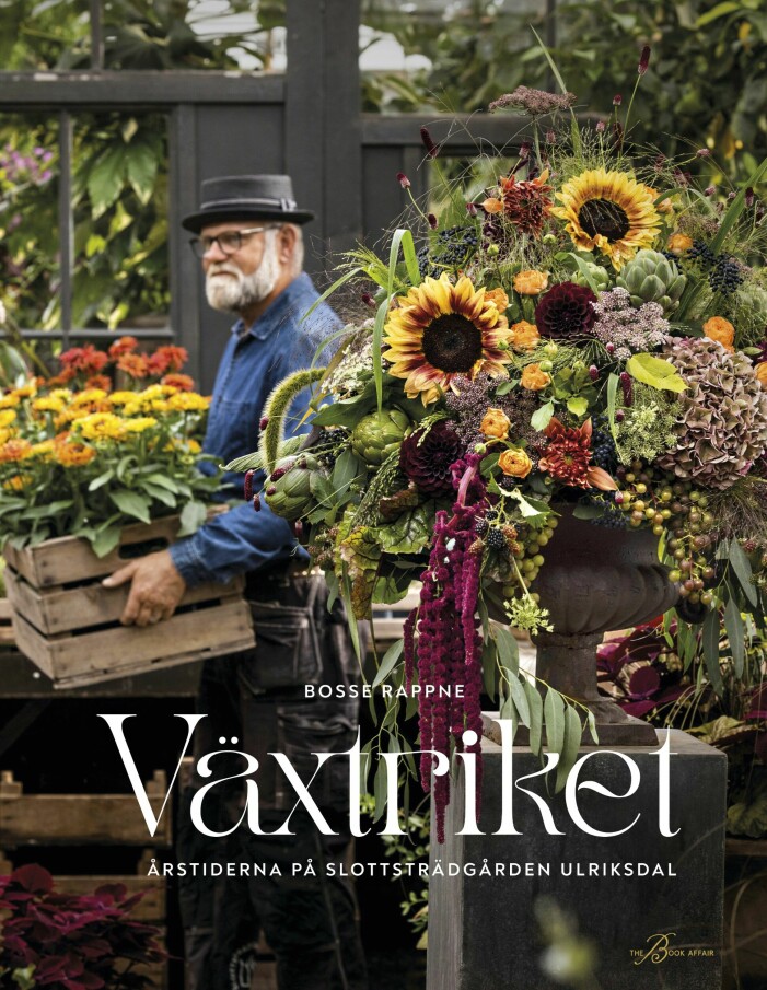 Bosse Rappnes bok är full med inspirerande bilder från den vackra trädgården. Växtriket årstiderna på Slottsträdgården Ulriksdal av Bosse Rappne.