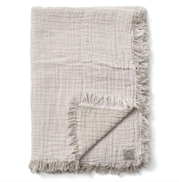 Ullpläd från &Tradition i beige