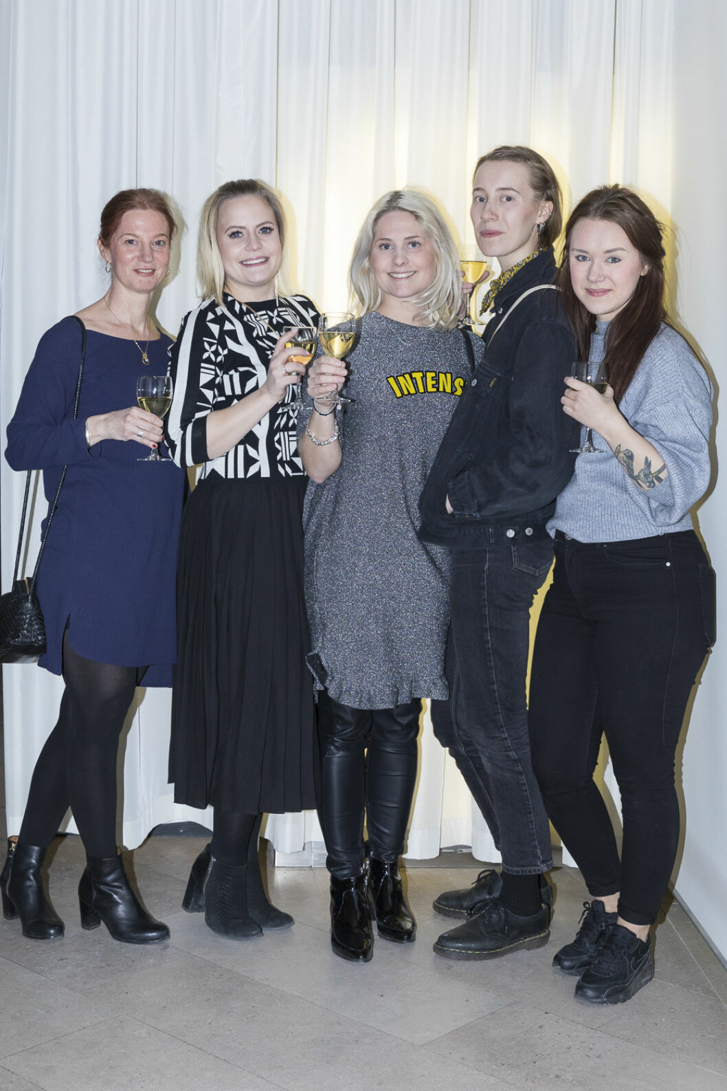 Trendgruppen PR: Helena Walfridsson, Jessica Strindberg, Elin Östblom, Josefin Inge och Elin Svensson. TrendgruppenPRElinostblomJessicaStrindbergElinSvenssonHelenaWalfridssojosefinIngeMLP-5078