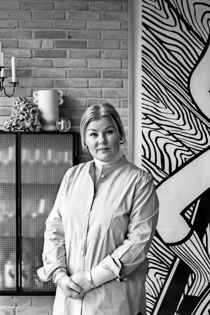 Trine Andersen grundade Ferm living för 13 år sedan. I dag är hon företagets kreativa ledare och designar många av produkterna.