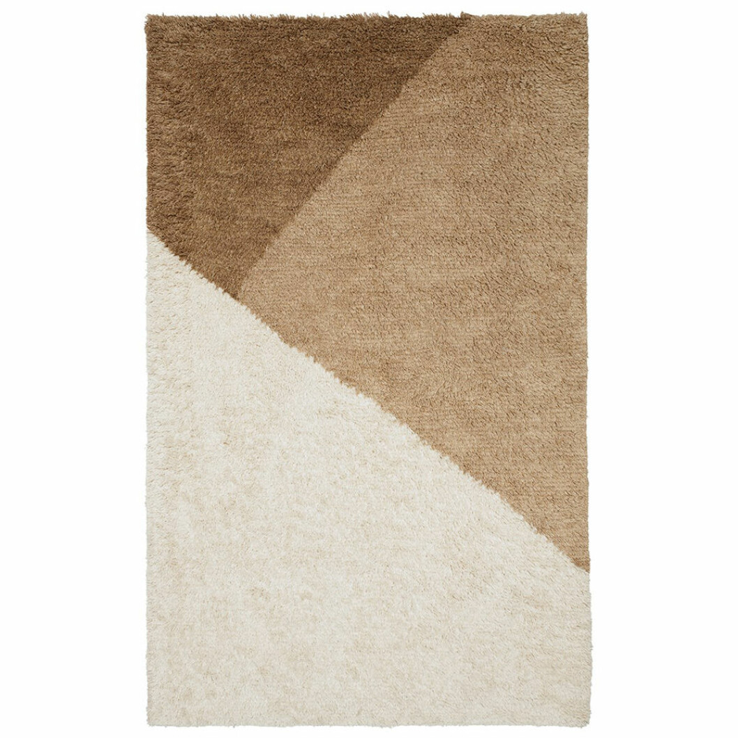 ullmatta från Chhatwal & jonsson i beige och brunt