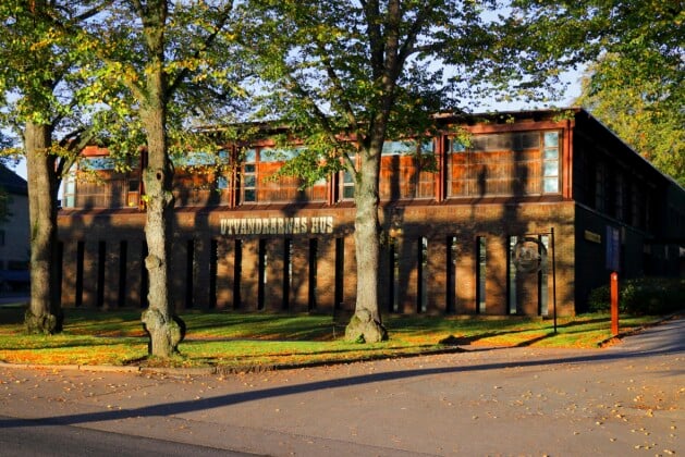 Utvandrarnas hus i Växjö. Utvandrarnas hus i Växjö.