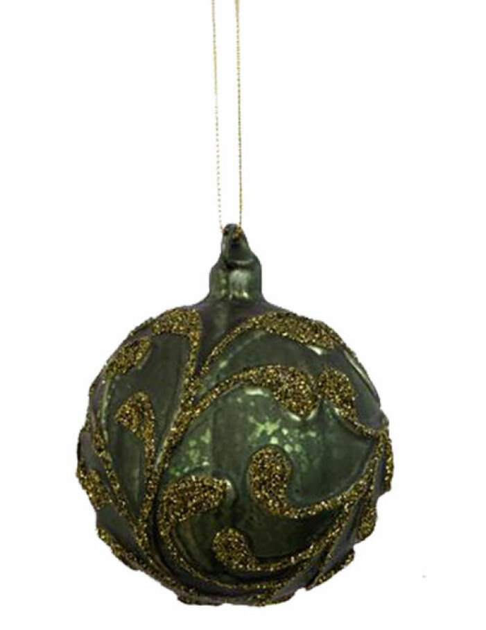 vacker julgranskula gron