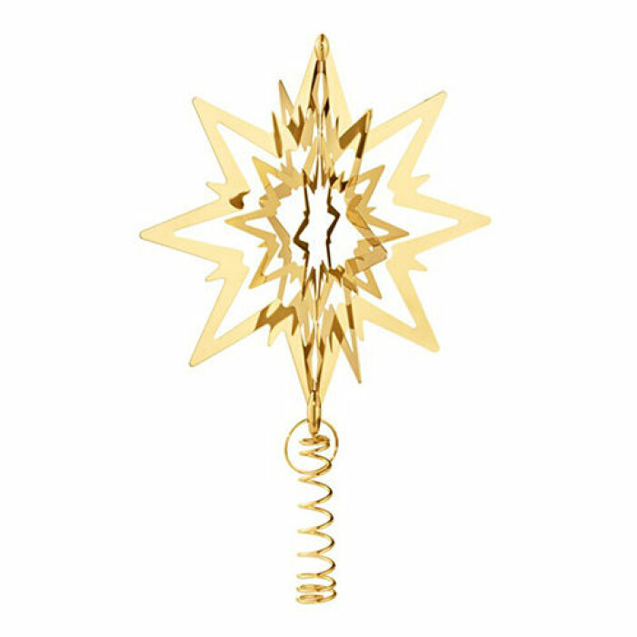 Vacker toppstjärna i guld, Georg Jensen