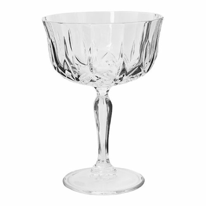 vackert champagneglas