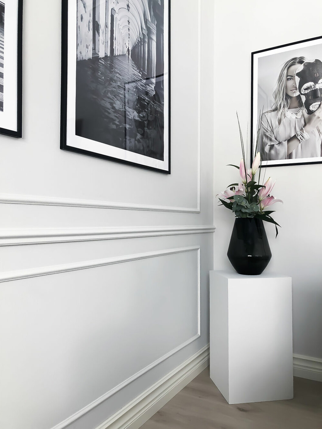 Med vägglister kan hemmet få helt ny karaktär, här med olika lister från svenska D-cor. Foto: <a href="https://www.d-cor.se/" target="_blank" rel="noopener">D-cor</a> vägglister DIY - så gör du