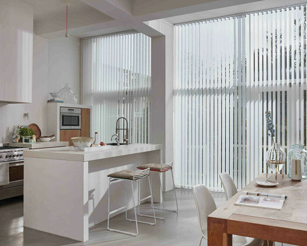 Foto: Luxaflex Lamellgardiner är ett snyggt val i ett modernt hem