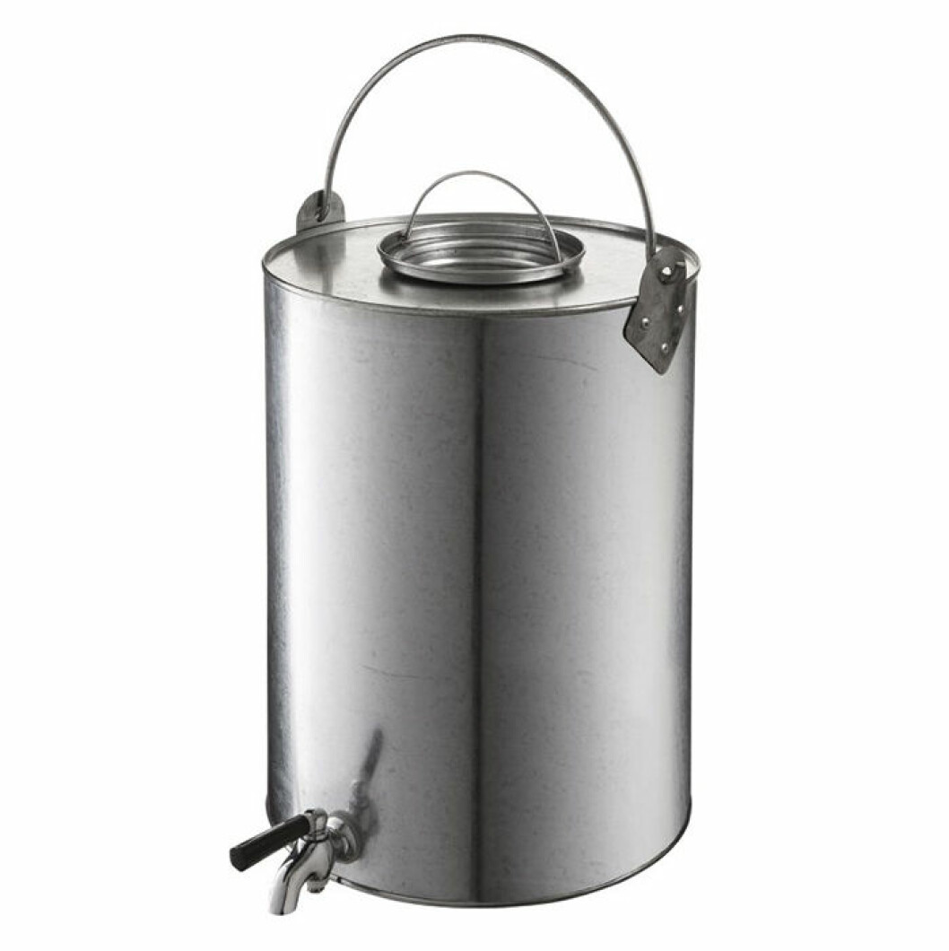 Vattenbehållare Zinc Rund
