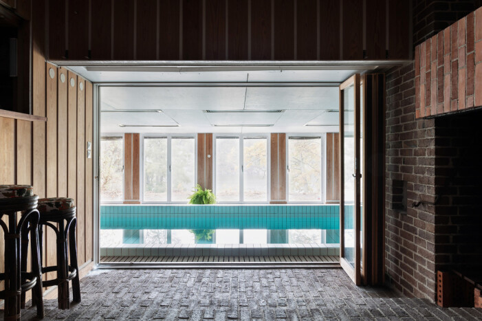Spadel med swimmingpool