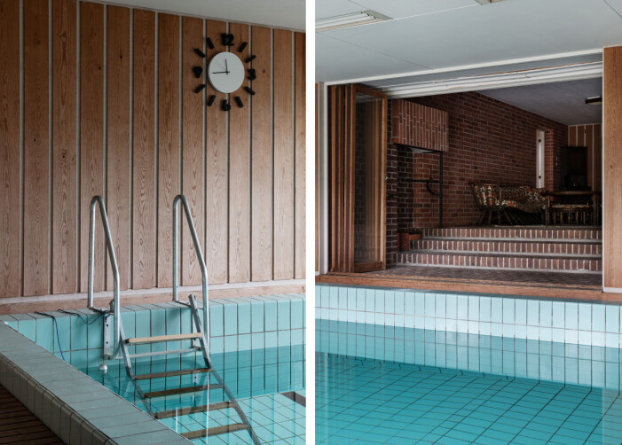 Pool och spaavdelning