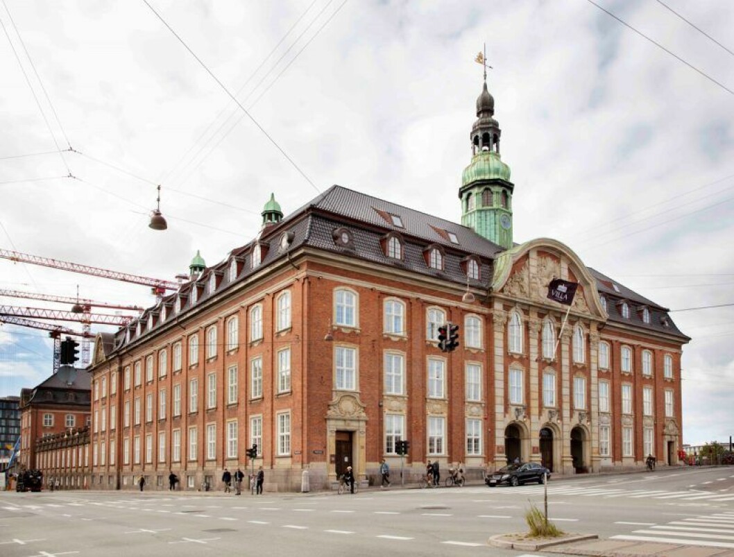 Köpenhamn hotell villa copenhagen fasad