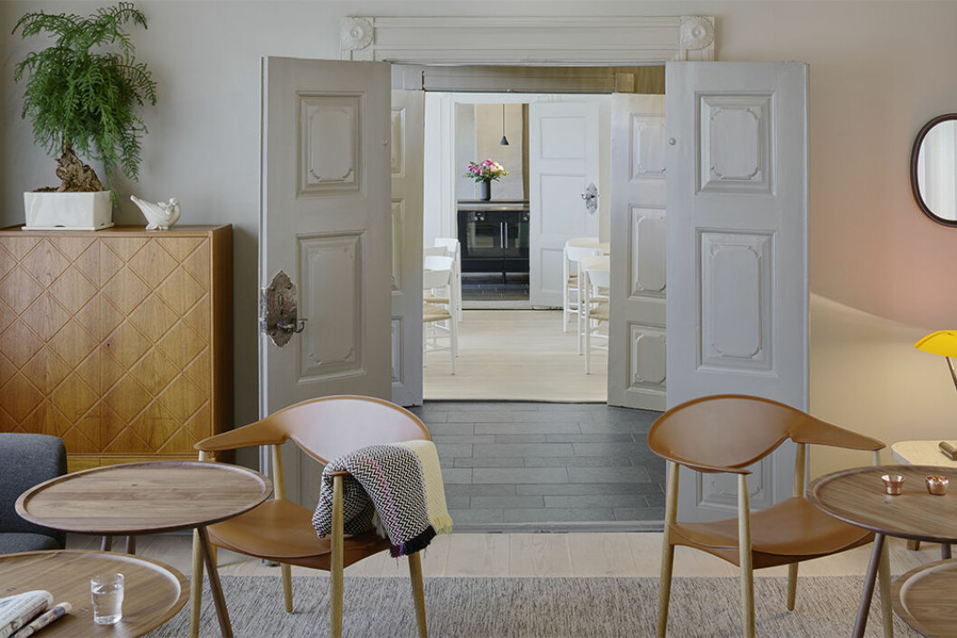 På det minsta hotellet, Villa Terminus, blandas vintage med nytt. Villa Terminus Bergen av Claesson Koivisto Rune