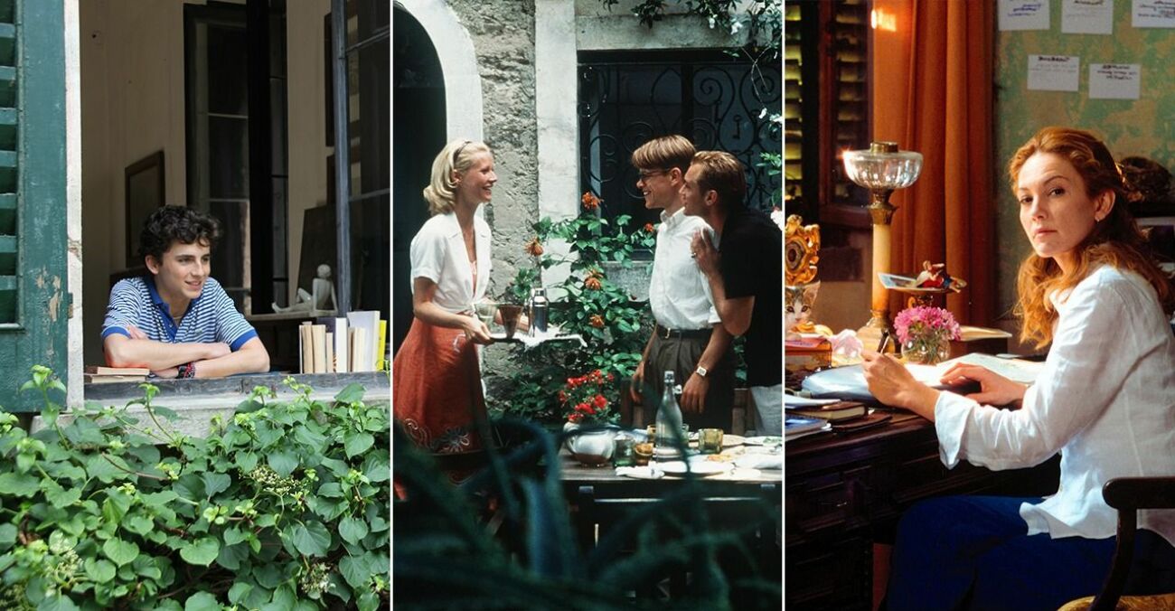 Call me by your name, The Talented Mr. Ripley, Under The Tuscan Sun