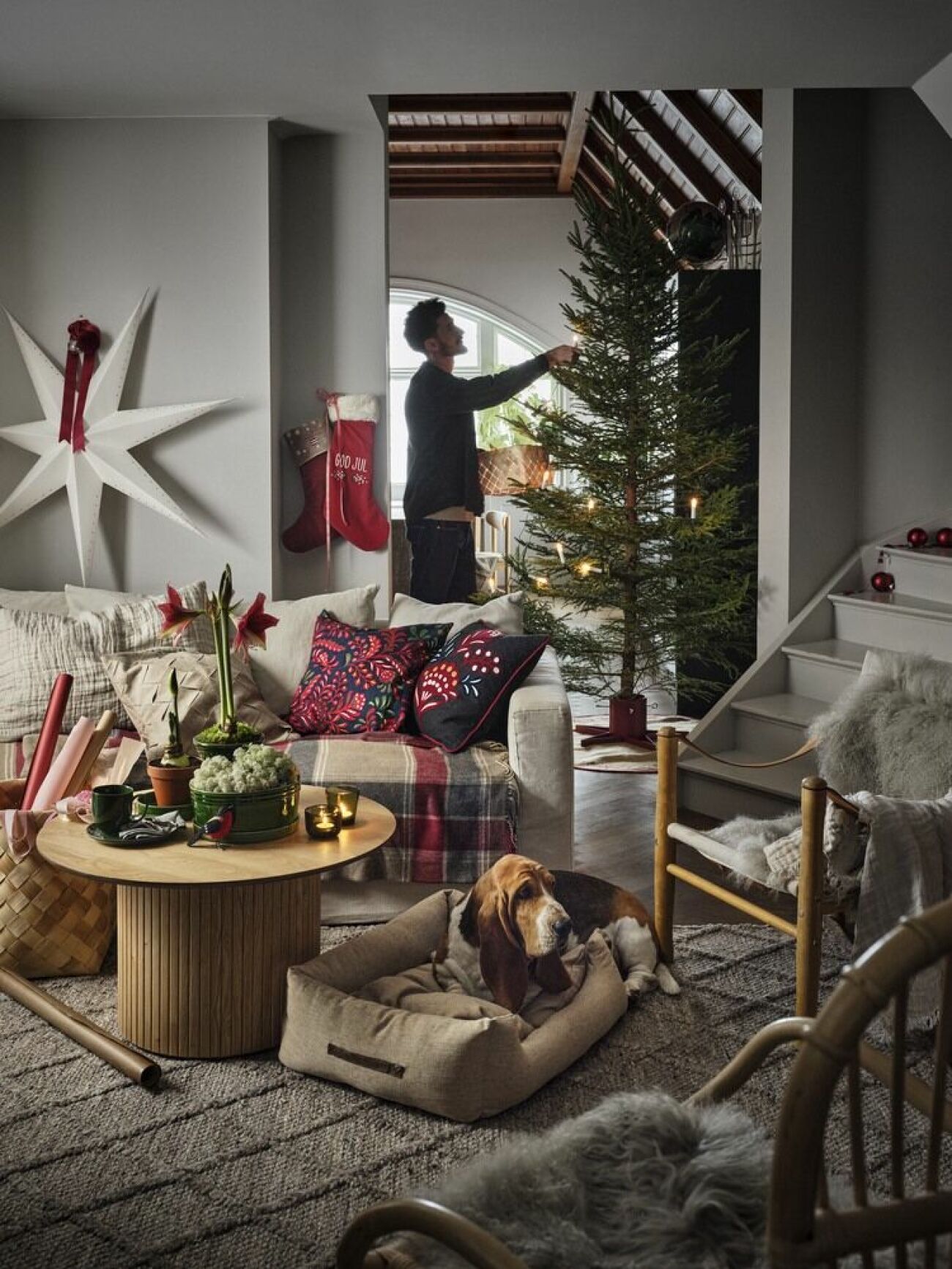 Julen på Åhléns 2021, textilier