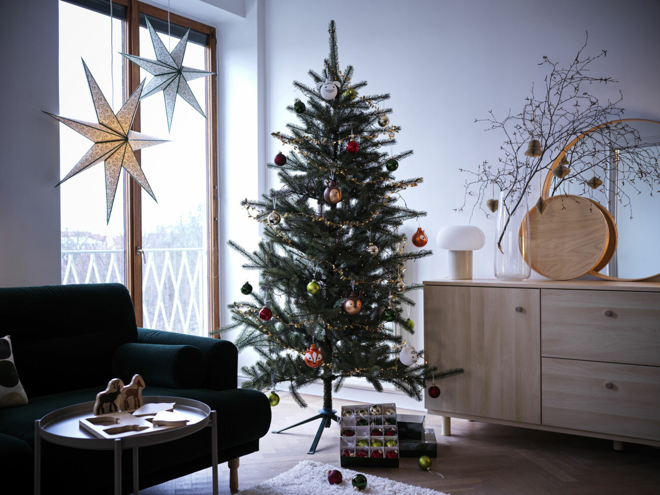 Julen på Ikea 2021, julgran