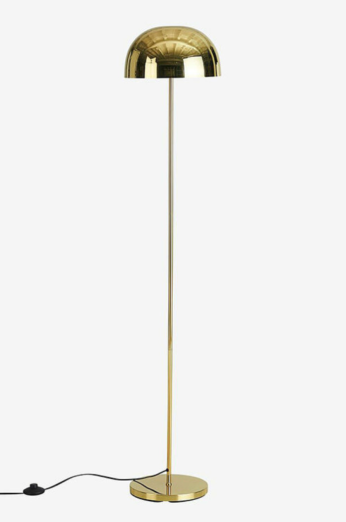 vit modern golvlampa