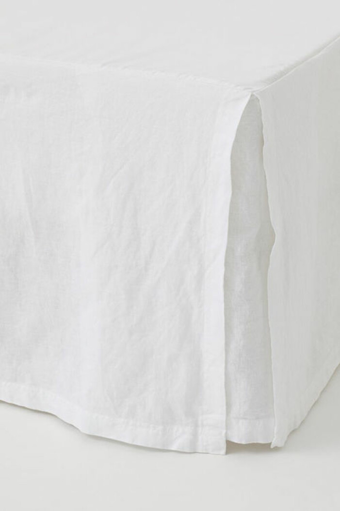 Vit sängkappa från H&M Home