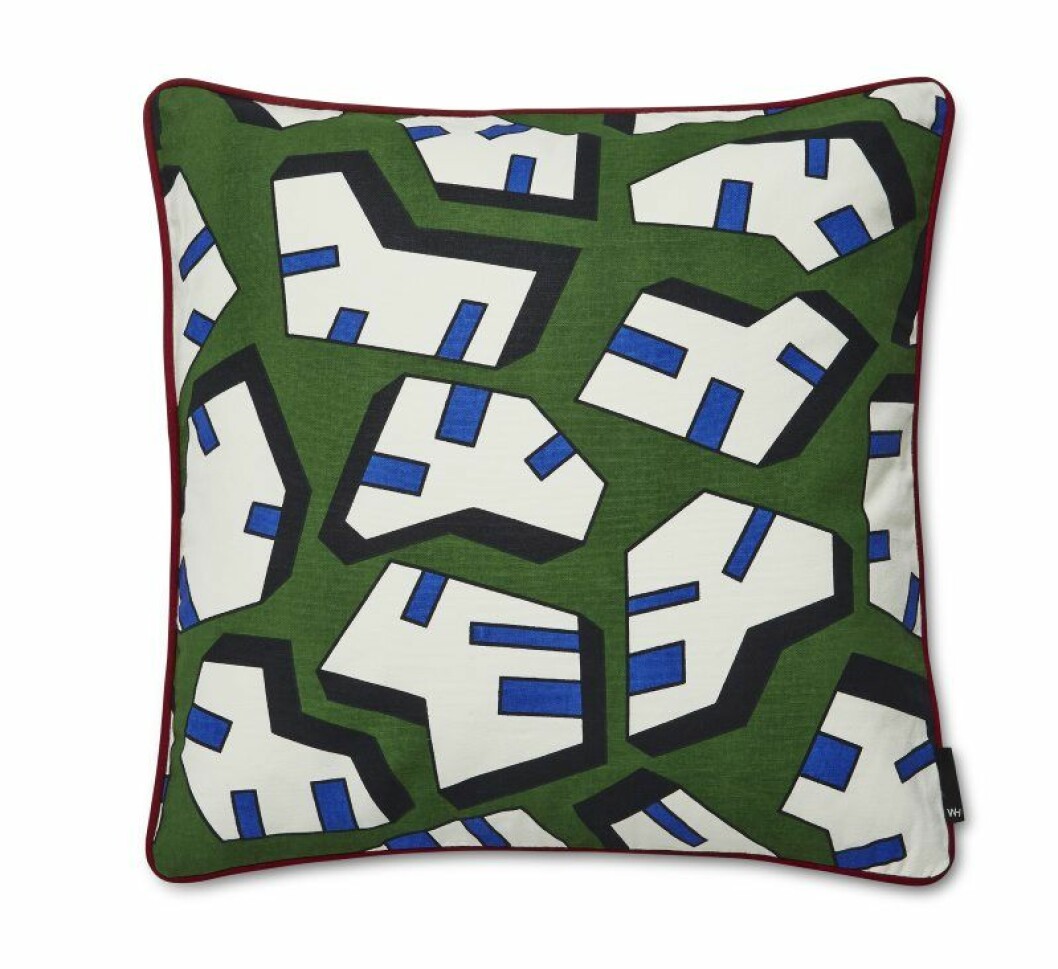 WH Printed Cushion Ice 50x50