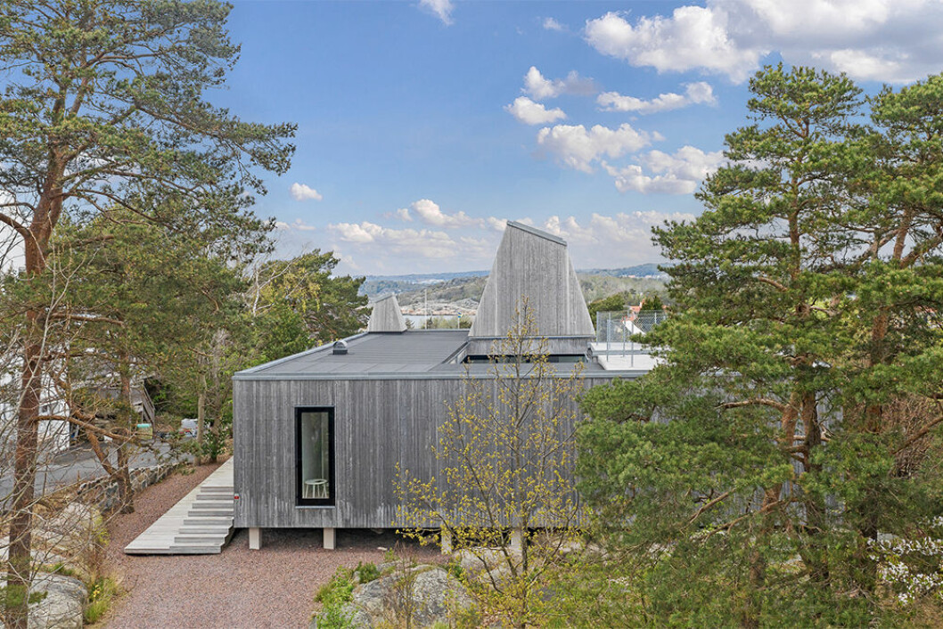 Villa Kristina av Wingårdhs arkitekter är insynsskyddat