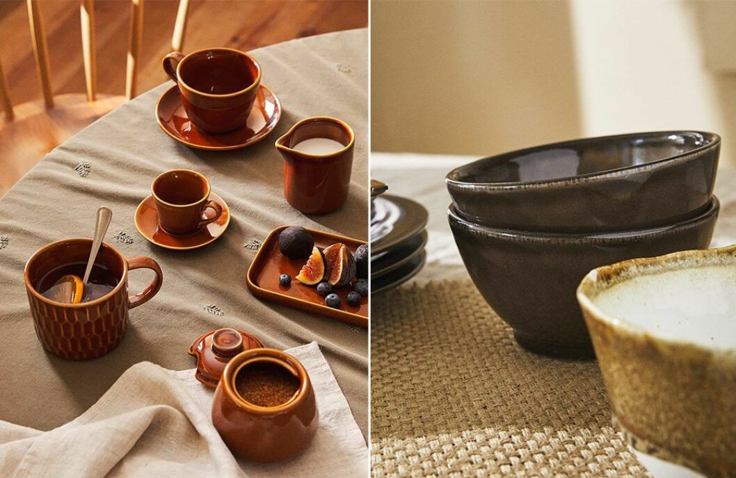 Vintageinspiration hos Zara Home, hösten 2020. vintageinspirerat porslin hos Zara Home
